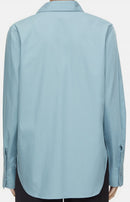 Straight Cut Shirt - Blue Water - Women's