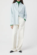 Chemise Surdimensionnée - Green Patina - Femme