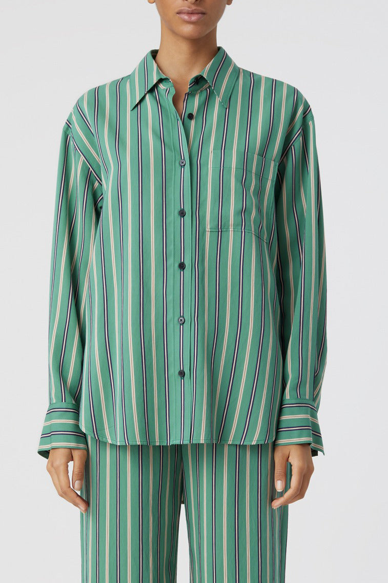 Camisa Oversize - New Green - Mujer
