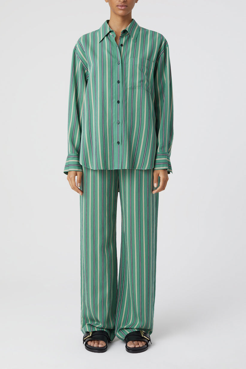 Camisa Oversize - New Green - Mujer