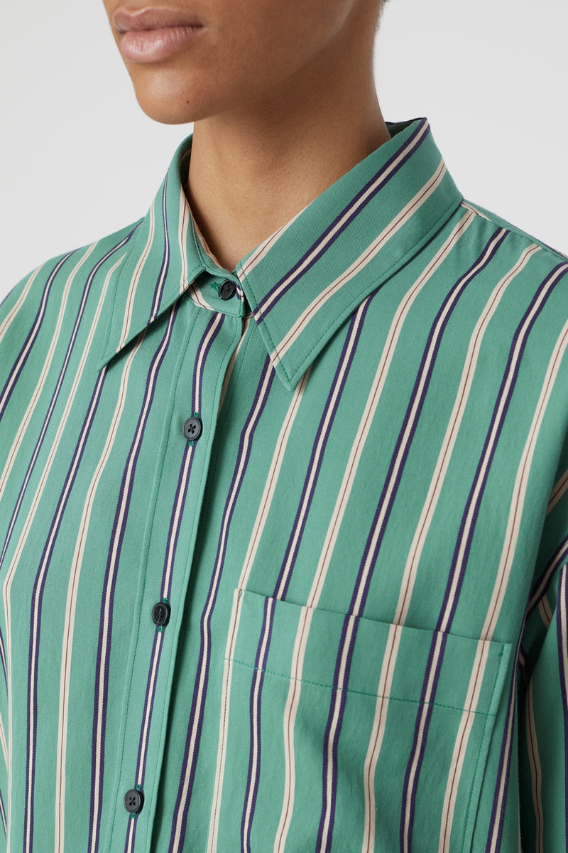 Chemise Surdimensionnée - New Green - Femme