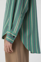 Camisa Oversize - New Green - Mujer