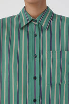 Camisa Oversize - New Green - Mujer