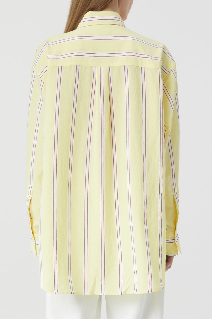 Camisa Oversize - Yellow Orchid - Mujer