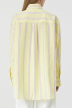 Camisa Oversize - Yellow Orchid - Mujer