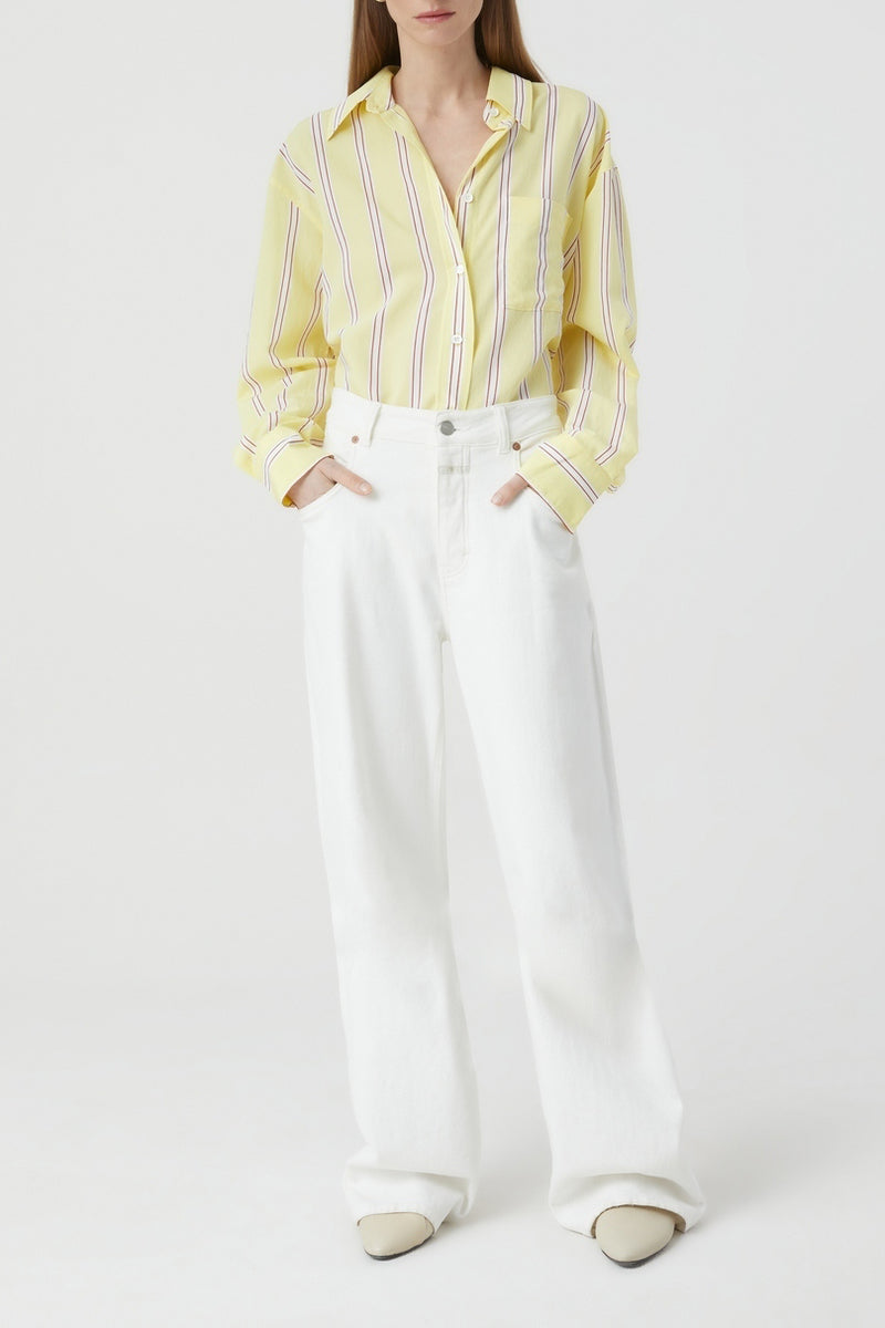 Chemise Surdimensionnée - Yellow Orchid - Femme