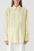 Camisa Oversize - Yellow Orchid - Mujer
