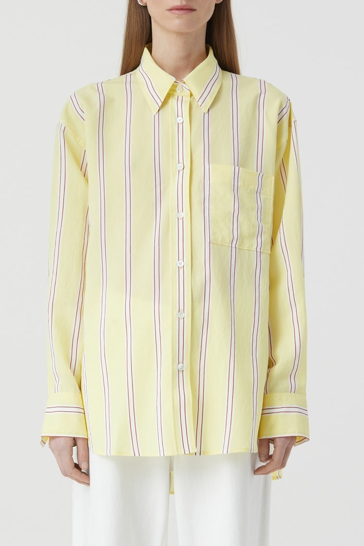 Camisa Oversize - Yellow Orchid - Mujer