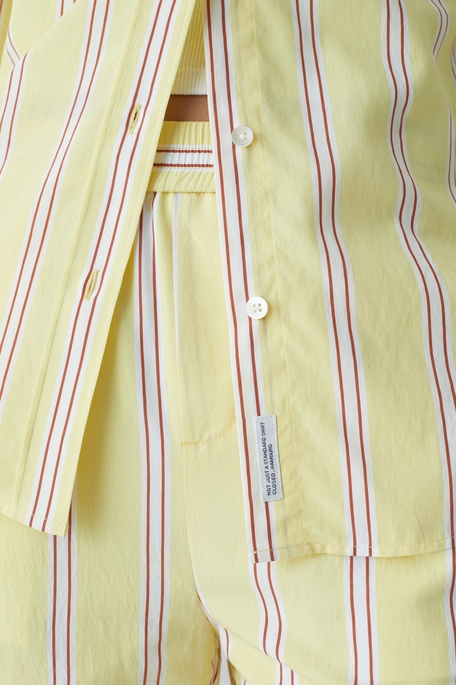 Camisa Oversize - Yellow Orchid - Mujer