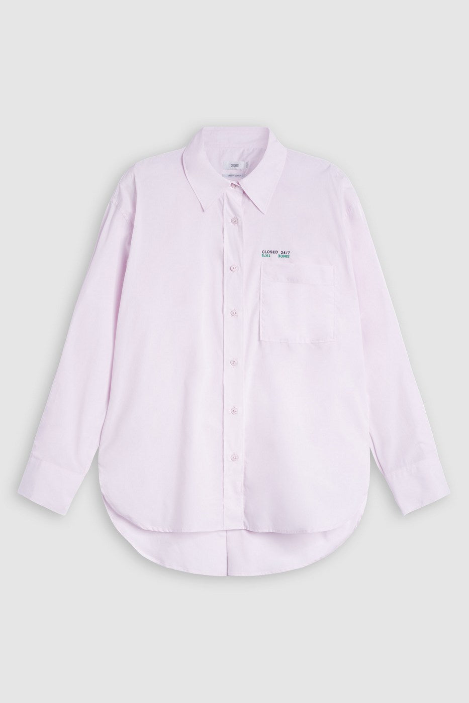 Camisa Oversize - Light Orchid - Mujer