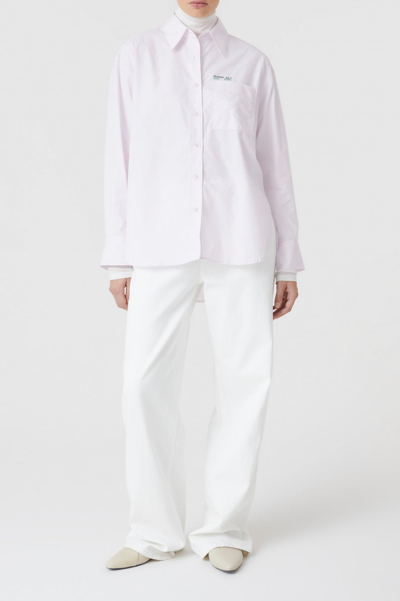 Camisa Oversize - Light Orchid - Mujer