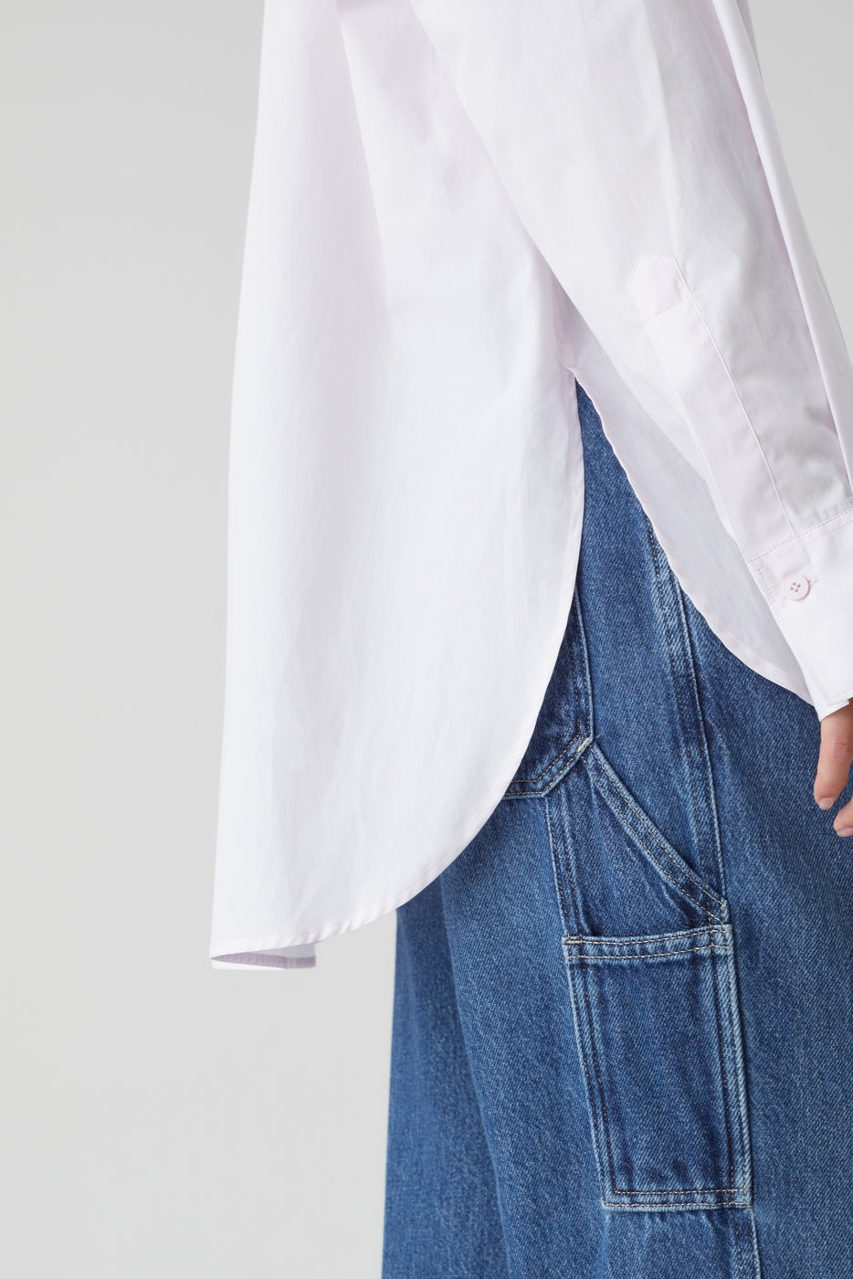 Camisa Oversize - Light Orchid - Mujer