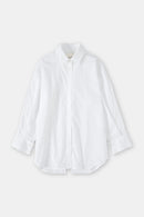 Open Back Shirt - White - Women's