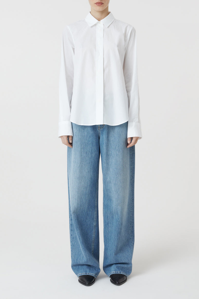 Chemise Classique - White - Femme