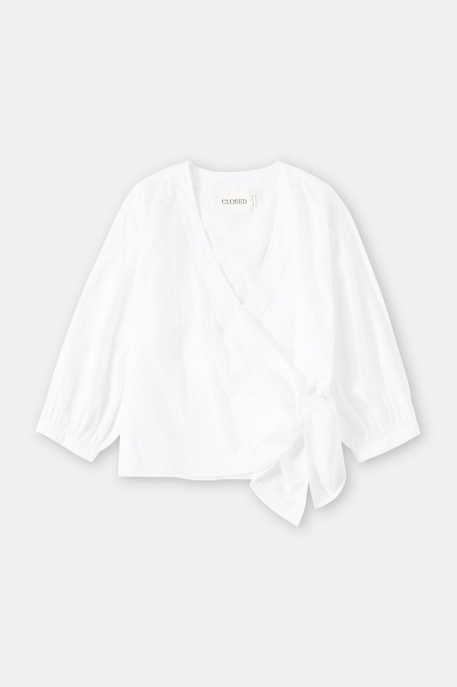 Wrap Top - White - Women