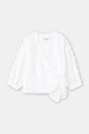 Haut Enveloppé - White - Femme