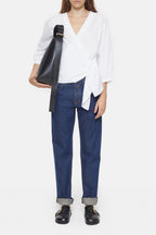 Wrap Top - White - Women