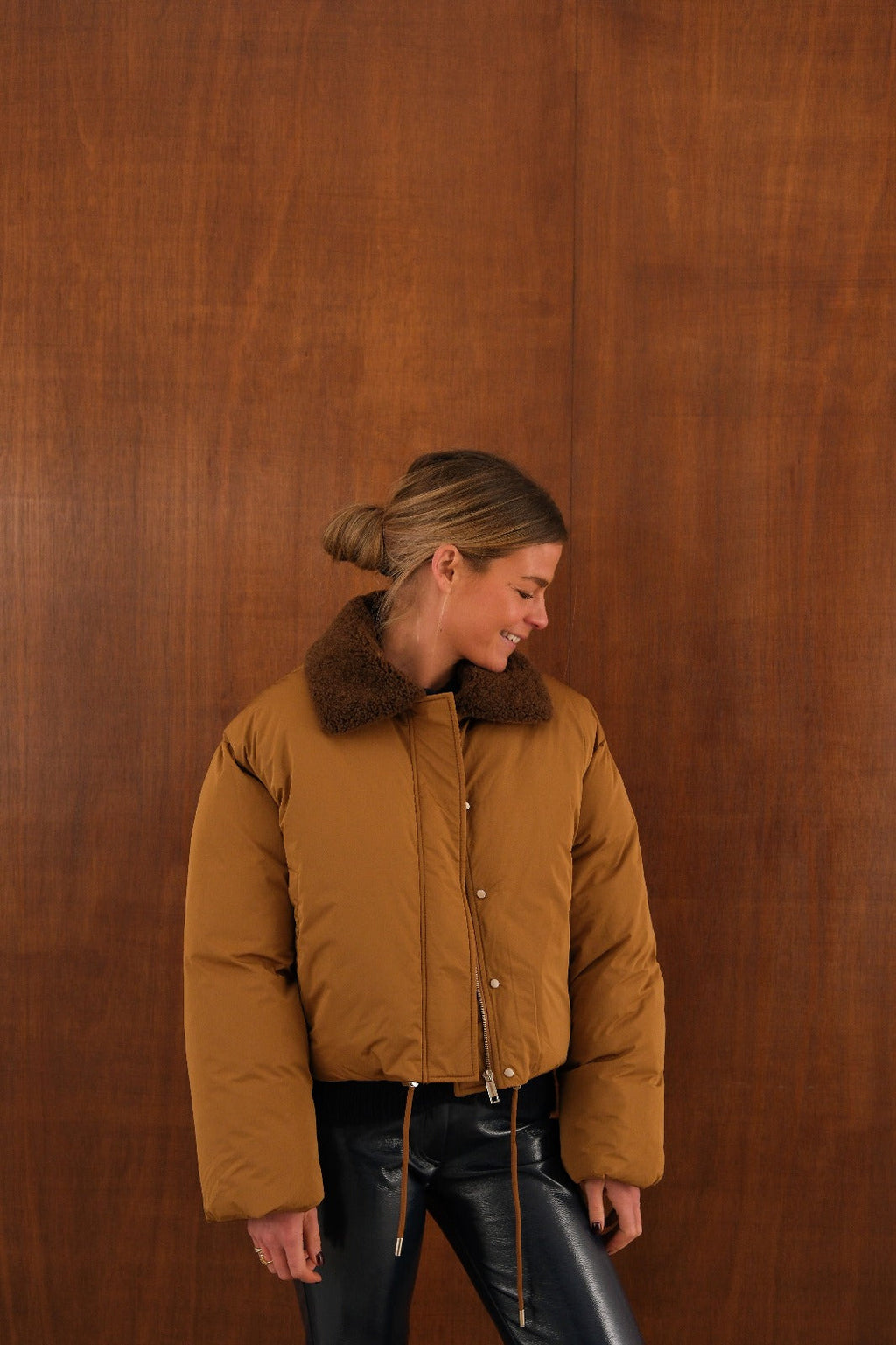 Anaïs Camel Down Jacket