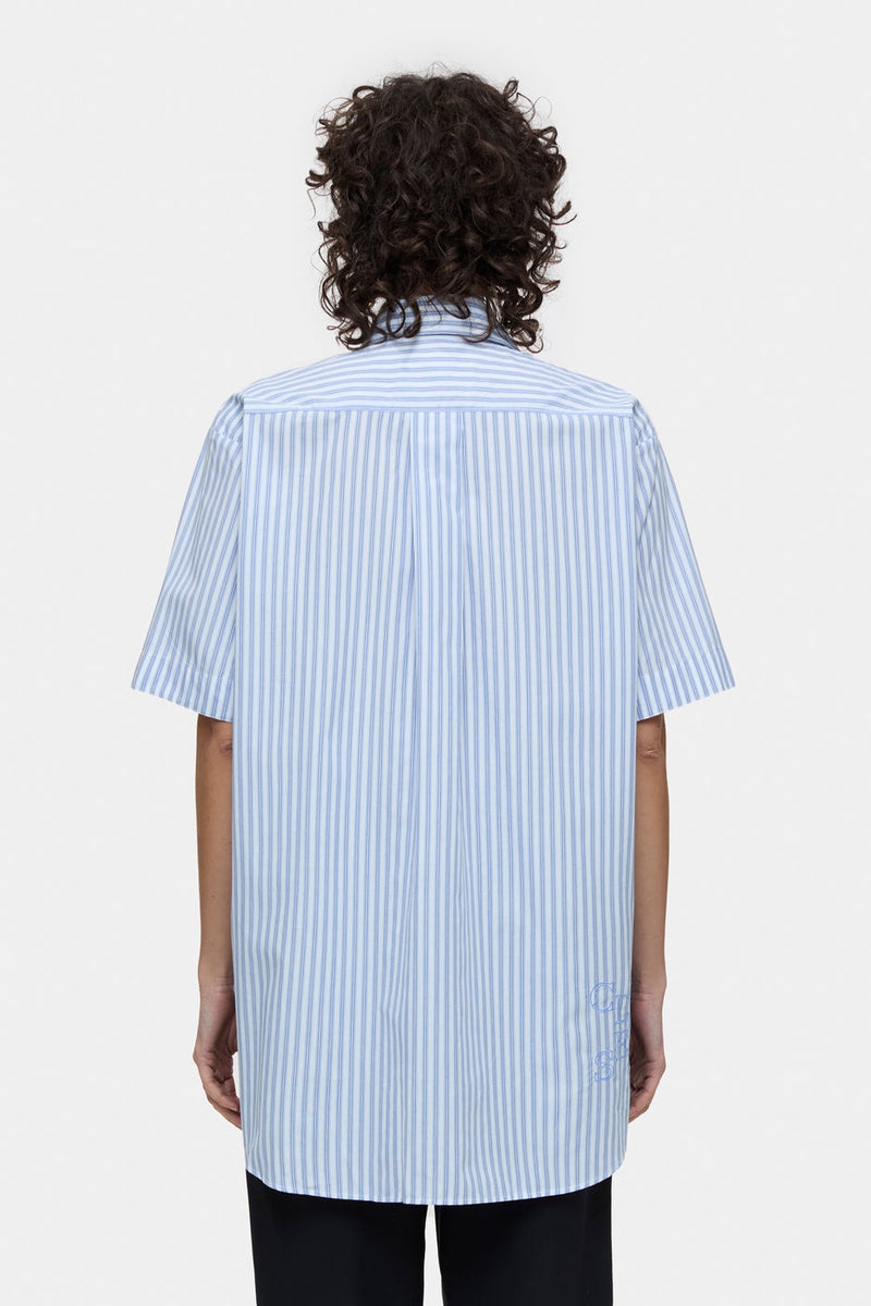 Chemise Surdimensionnée - Blue Horizon - Femme