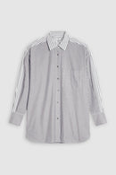 Chemise À Manche Longues Avec Poches Poitrine - Charcoal - Femme