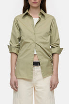 Camisa Entallada - Sage Tea - Mujer