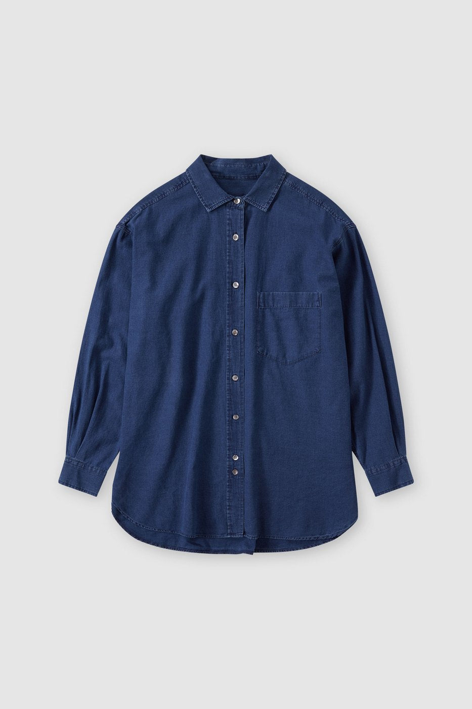 Basic Shirt - Dark Blue - Women