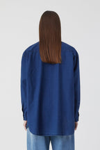 Basic Shirt - Dark Blue - Women