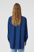 Basic Shirt - Dark Blue - Women