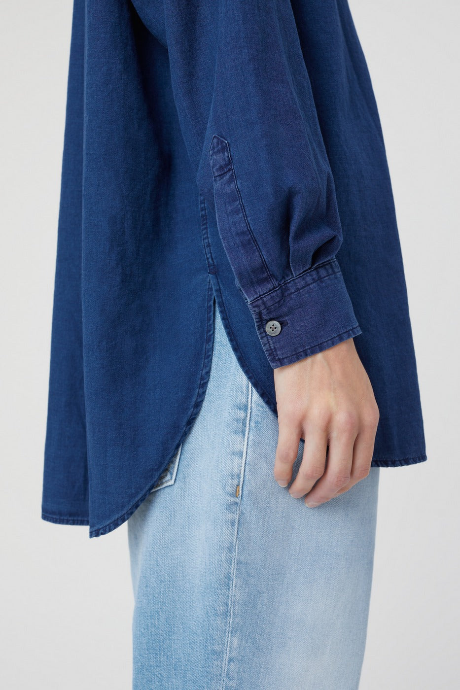 Basic Shirt - Dark Blue - Women