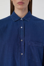 Basic Shirt - Dark Blue - Women