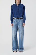 Basic Shirt - Dark Blue - Women