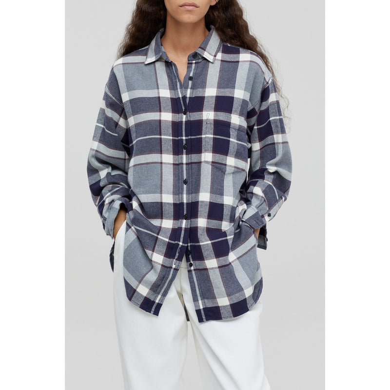 Cerrado - Blusa Básica - Noche Oscura - Mujer