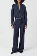 Chemise Basique - Dark Night - Femme