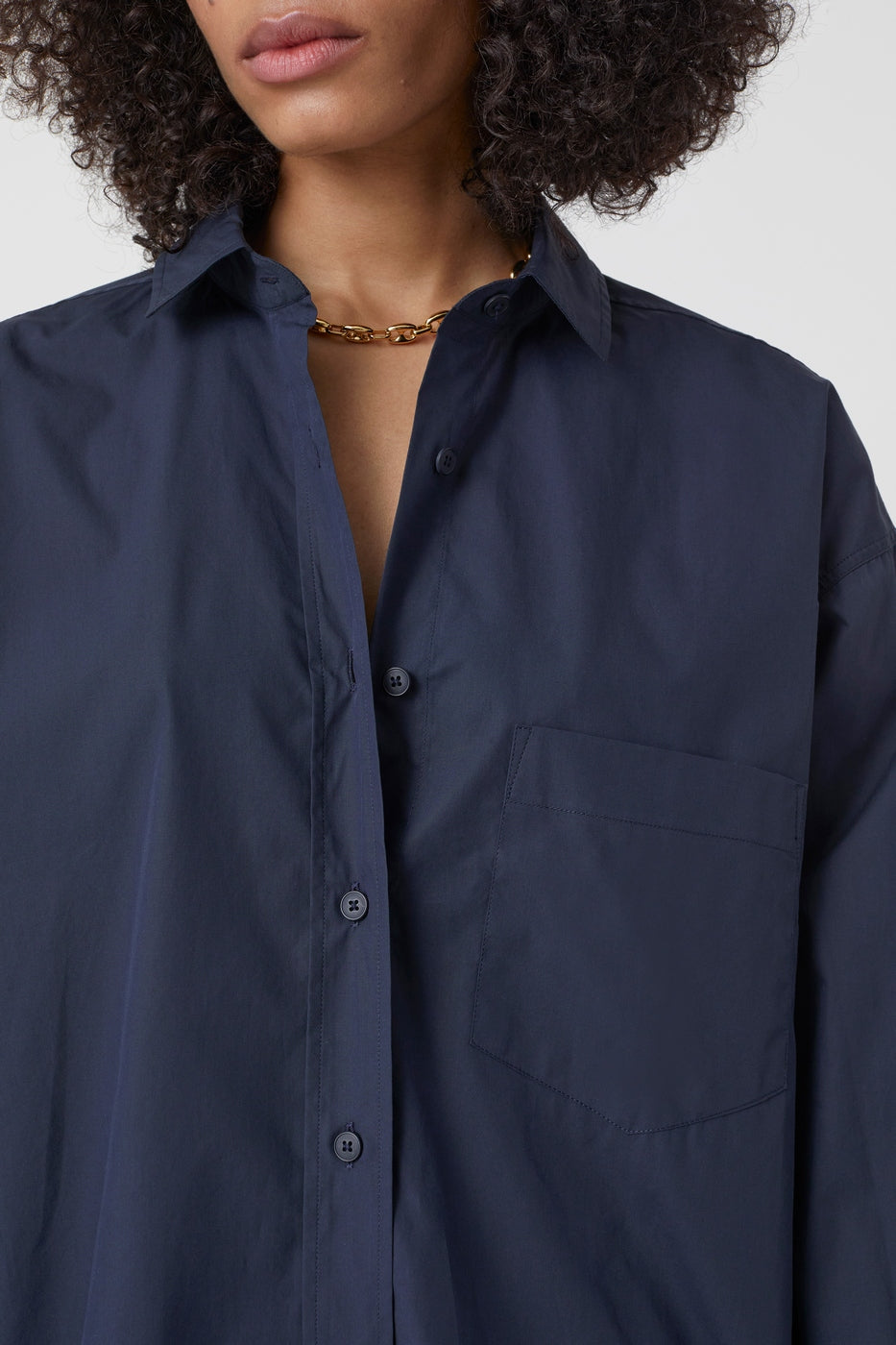 Basic Shirt - Dark Night - Women