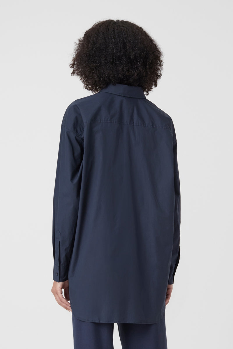 Chemise Basique - Dark Night - Femme