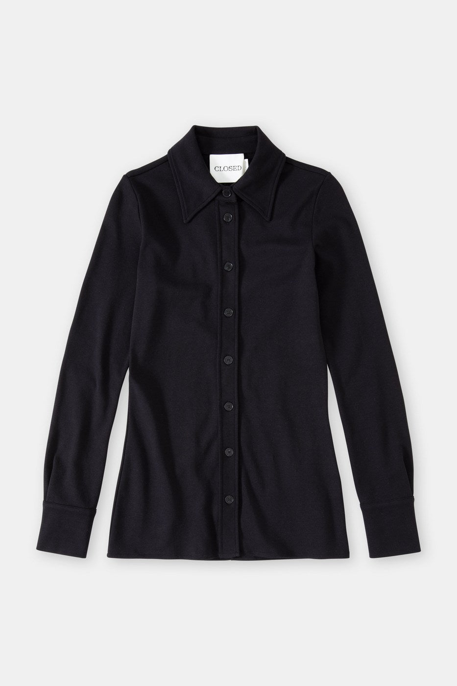 Camisa Entallada - Black - Mujer