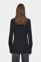 Camisa Entallada - Black - Mujer