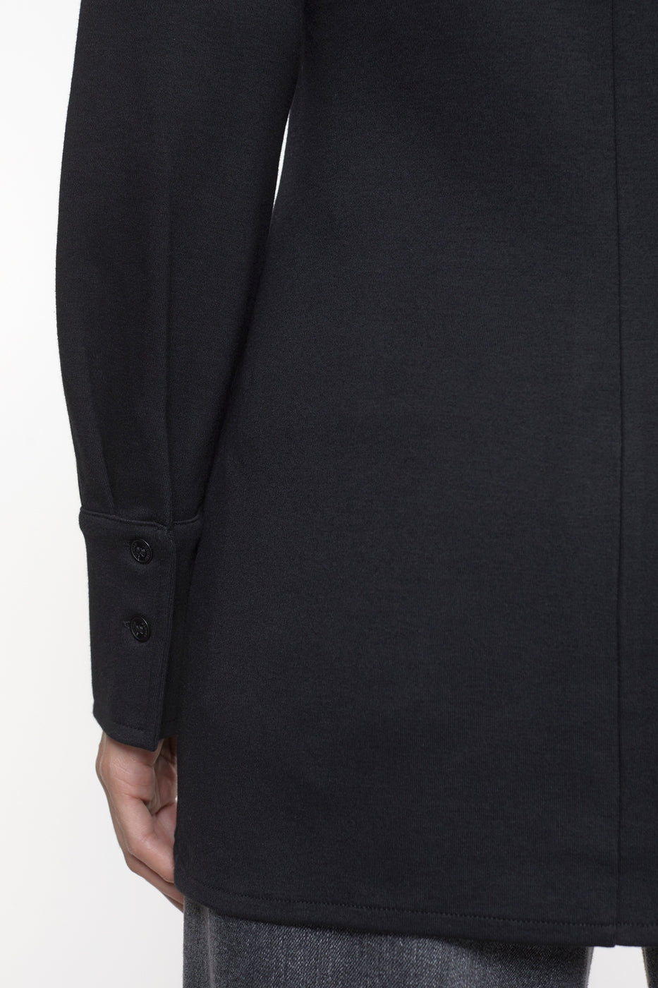 Camisa Entallada - Black - Mujer