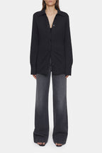 Camisa Entallada - Black - Mujer