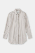 Camisa Larga Ajustada - Plaster Beige - Mujer