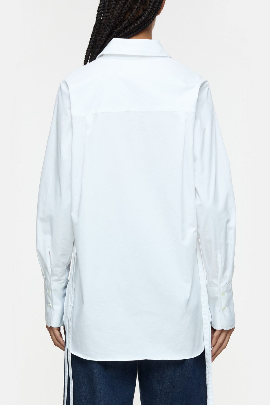 Camisa Larga - White - Mujer