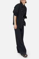 Chemise Western - Black/Black - Femme