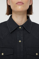 Chemise Western - Black/Black - Femme