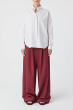 Camisa Con Hombros Caídos - Morning Rose - Mujer