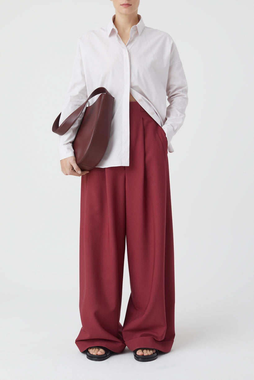 Camisa Con Hombros Caídos - Morning Rose - Mujer