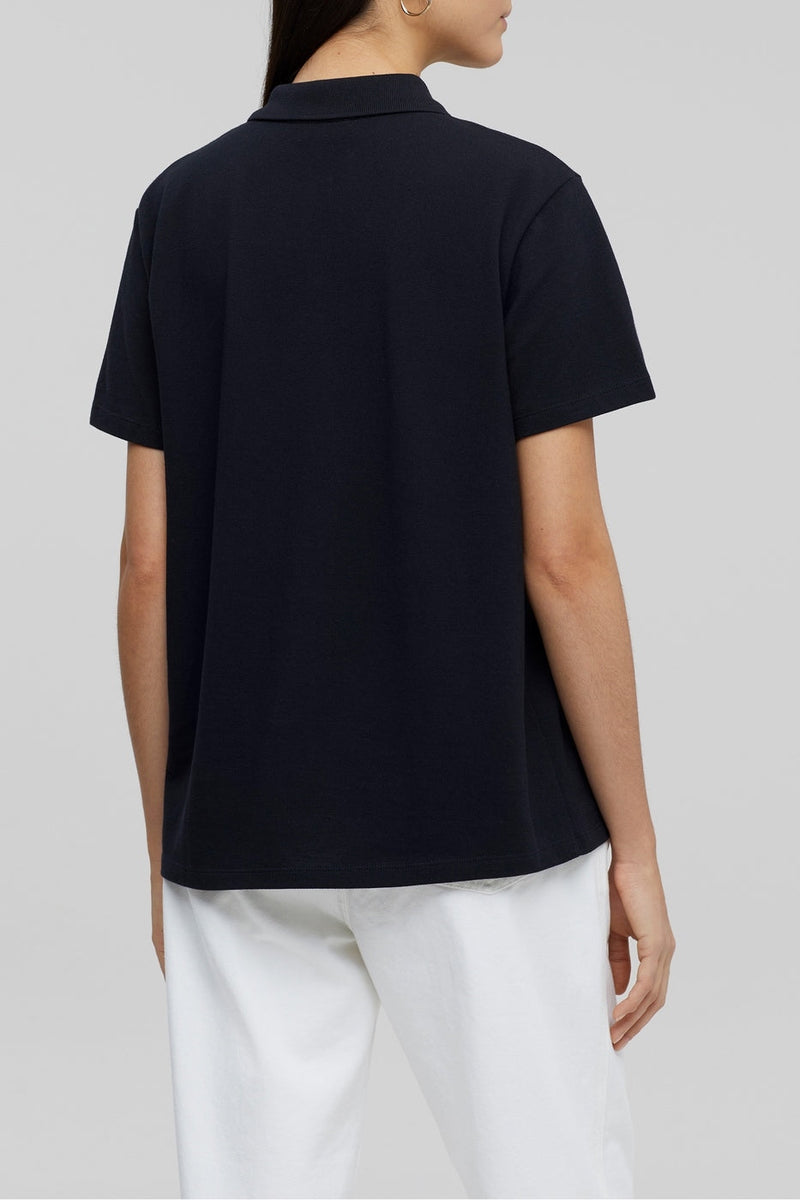 Polo - Negro - Mujer