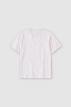 Cuello Redondo de Manga Corta - Rosa Mañana - Mujer