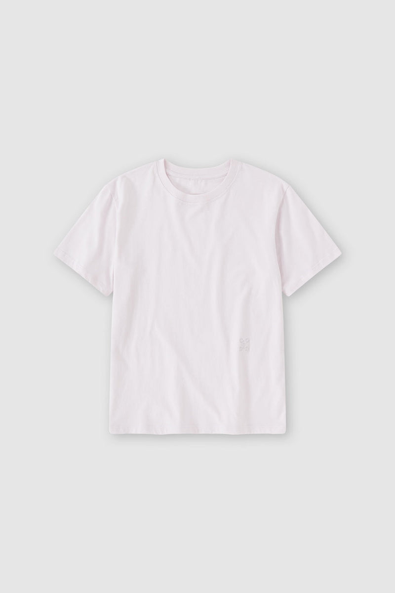 Crew Neck Short Sleeve - Morning Rose - Femme