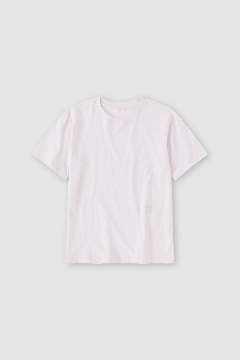 Crew Neck Short Sleeve - Morning Rose - Femme