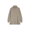 Closed - T-Shirt Turtleneck Sweat - Muddy Beige - Woman